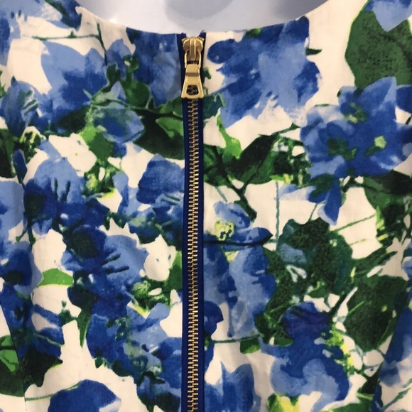 Milly for Design Nation Fit and Flare Floral Dress 8 - Picture 4 of 11